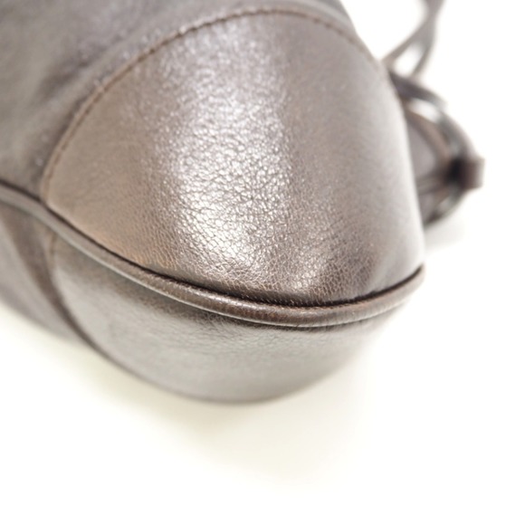 Salvatore Ferragamo/Salvatore Ferragamo AU-21 5370 Gancini Handbag Brown Women's - Picture 3 of 12